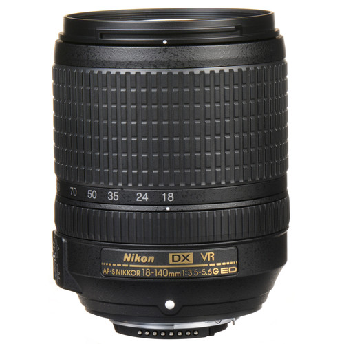 Nikon AF-S DX NIKKOR 18-140mm f3.5-5.6G ED VR Lens
