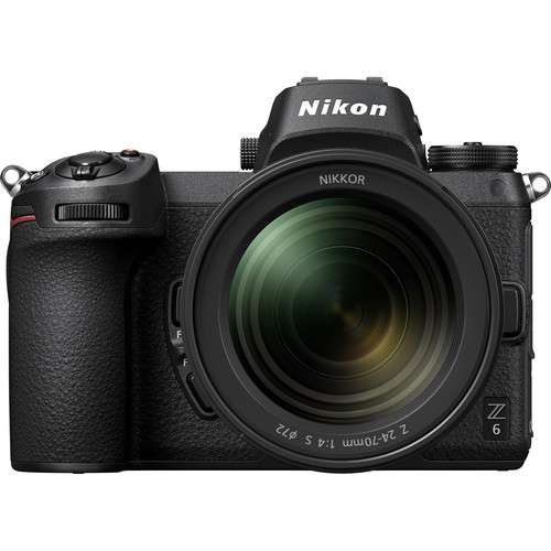 nikon z6 with 24-70 f4 lenses