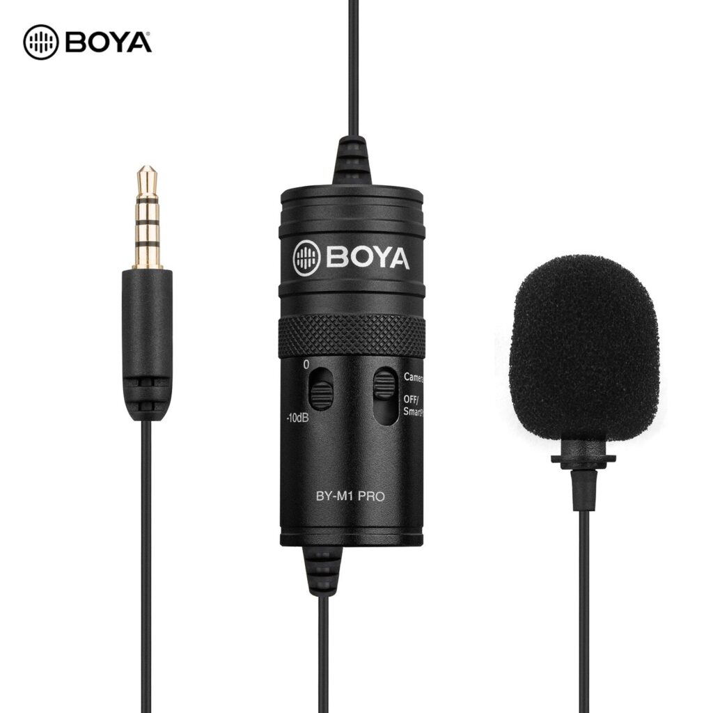 Boya BYM1 Pro Lavalier Microphone With 2 Year Official Warranty