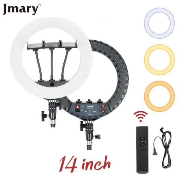 Jmary Ring Light FM-14R 14″Inch