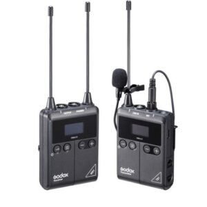 Godox WMicS1 Kit 1 Camera-Mount Wireless Omni Lavalier Microphone System for Mirrorless/DSLR Cameras (514 to 596 MHz)