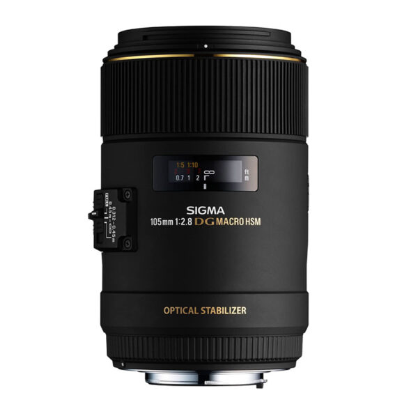 Sigma 105mm f/2.8 EX DG OS HSM Macro Lens for Canon EF