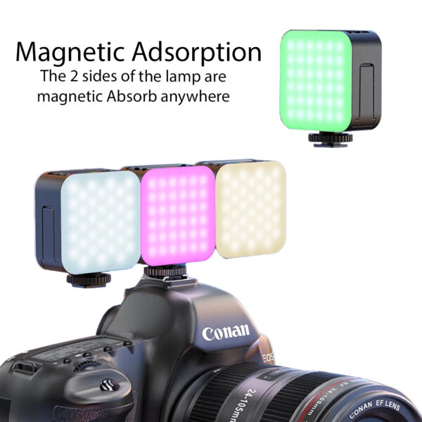 Metal Frame RGB Do2 LED Fill Light Double-Sided Portable LED Light