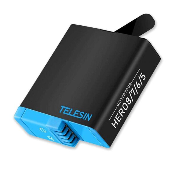 TELESIN Battery For Gopro Hero 5,6,7,8