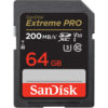 SanDisk 64GB 200MB/s Extreme PRO UHS-I SDXC Memory Card