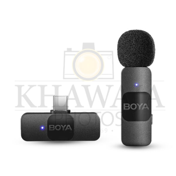 BOYA BY-V10 Wireless Microphone System, Omnidirectional for USB-C Devices
