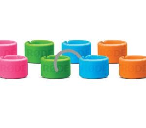 RODE XLR-ID Color-Coordinated XLR Rings (Set of 8)