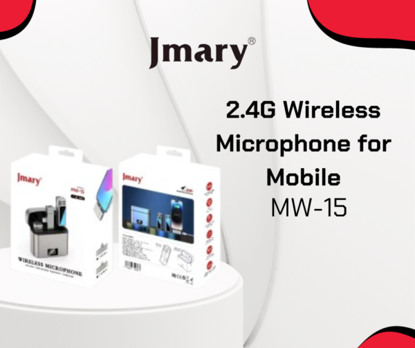 Jmary MW-15 2.4G wireless Microphone for Mobile (Lightning
