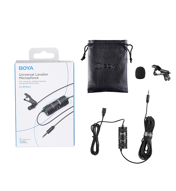BOYA BY-M1 Pro Ⅱ Universal Lavalier Microphone With 2 year Warranty