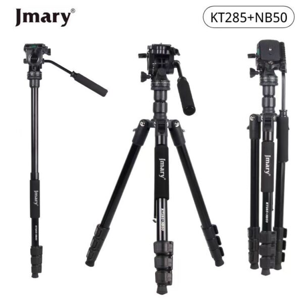 Jmary KT285+NB50 2-in-1 Tripod with Hydraulic Head