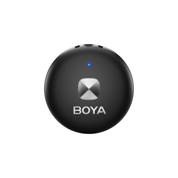 BOYA Omic D Dual Wireless Microphone For I Phone Lighting Adaptor ( Black ) With 3 Year Warranty