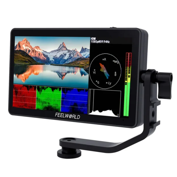 FEELWORLD F6 PLUS 6 inch small Touch Screen 3D LUT Camera DSLR Field Monitor 1920x1080 HD 4K HDMI