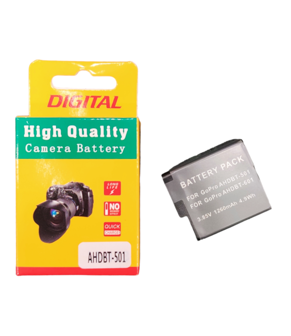 GoPro Hero 5/6/7/8 Battery (1260 mah )