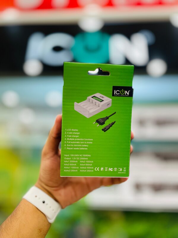 ICON Quick LCD Cell Charger