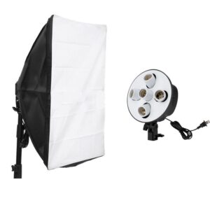 TL 5 Bulb Holder with 50*70 Softbox and Light Stand