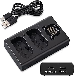 Caisi Dual Charger MH 25 For EN-EL 15 Camera Battery