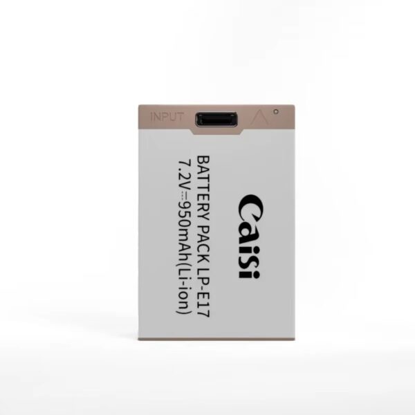 Caisi A+ Battery Canon LP-E17 with C type Charging Port (950mah)