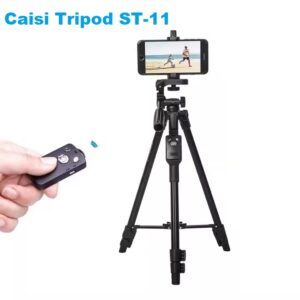 Caisi ST-11 Mobile & Camera Tripod With VIP Mobile Holder and Shutter Remote