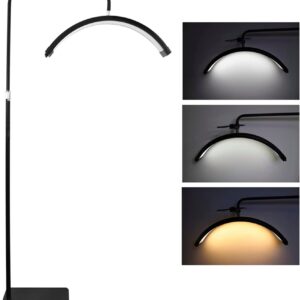 LED HD-M6X Half-Moon Shaped Fill Light 3000K-6000K Dimmable Light