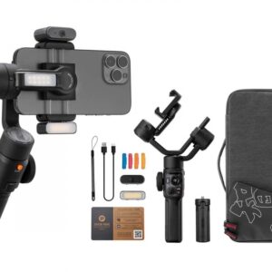 Zhiyun Smooth 5 S pro with AI tracker Handheld Stabilizer 3-Axis Smartphone Gimbal with 6 Month warranty