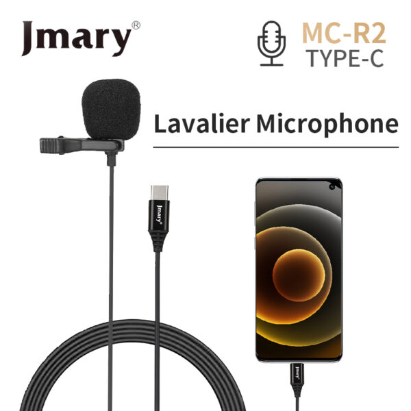 Jmary MC-R2 Lavalier Microphone for Andriod Type-C