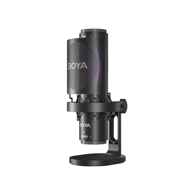 BOYA K9 Desktop Condenser USB & Type C Microphone with Boom Arm Stand For Podcast With 3 Year Warranty