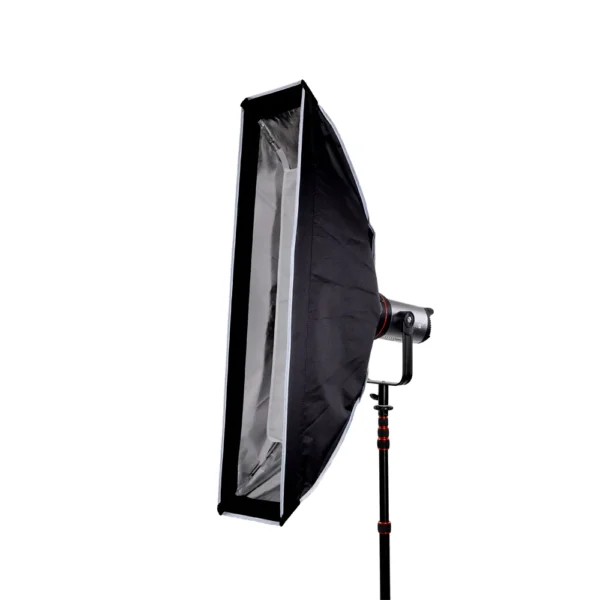 TRIOPO 30x120 Rectangular Quick Collapsible Bowens Mount Strip Box with Beam Grid for Studio Light, Camera Photography & Videography