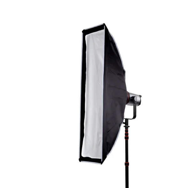 TRIOPO 30x120 Rectangular Quick Collapsible Bowens Mount Strip Box with Beam Grid for Studio Light, Camera Photography & Videography