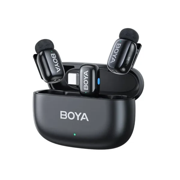 BOYA Mini 14 For Andriod Type C Dual Wireless Microphone With Charging Case With 3 Year Warranty