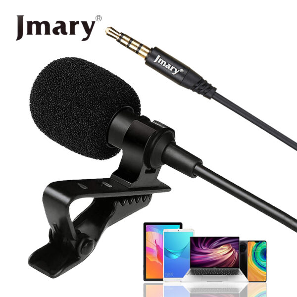 Jmary MC-R1 Lavalier Microphone for 3.5mm Jack