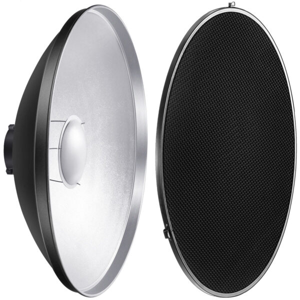 Beauty Dish 60cm Reflector with Honey Comb Grid