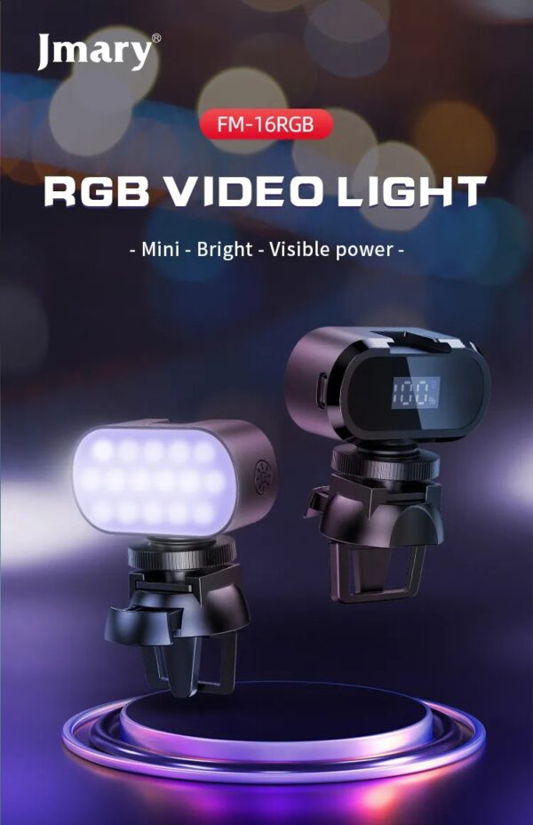 Jmary FM-16 RGB Mini Video Fill Light price in pakistan