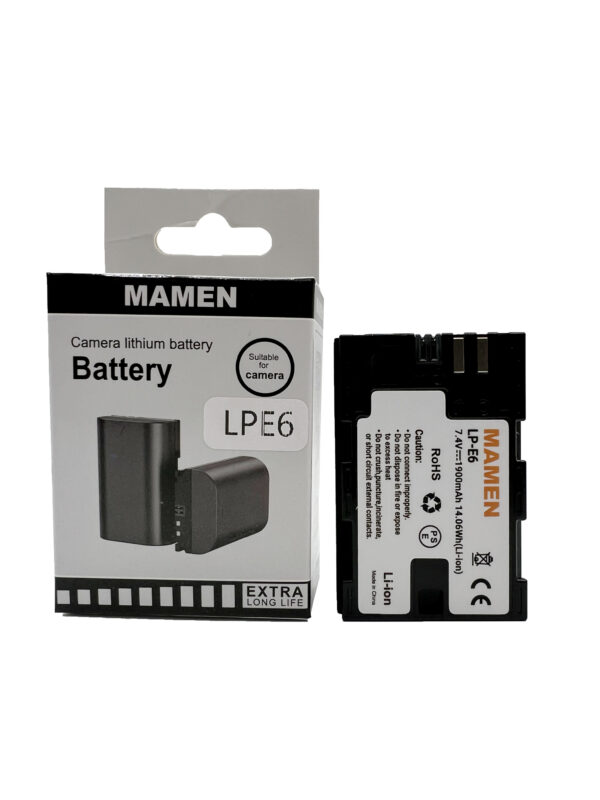 Canon LP E6 Battery ( 1900mah )