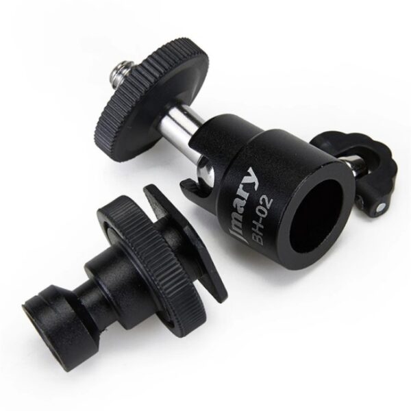 JMARY BH-02 360-Degree Rotating Tripod Ball Head 1/4 Screw Adapter price in pakistan