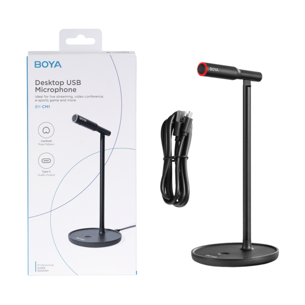 BOYA BY-CM1 Desktop USB Microphone With 3 Year Warranty