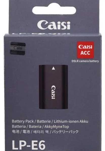 Caisi LP-E6 Canon Battery 2250mah