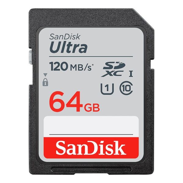 SanDisk SDHC 64GB 120MB/s Ultra