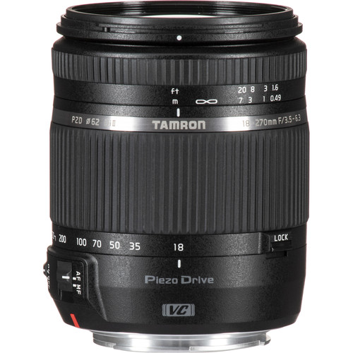 Tamron 18-270mm f/3.5-6.3 Di II VC PZD Lens for Canon EF