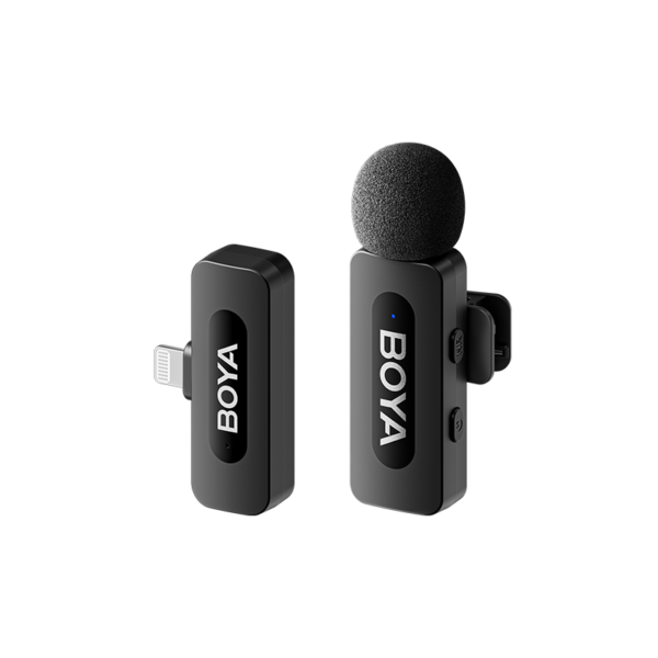 BOYA BY-V1 Ultracompact 2.4GHz Next-Gen Wireless Microphone For IOS Devices With 3 Year Warranty