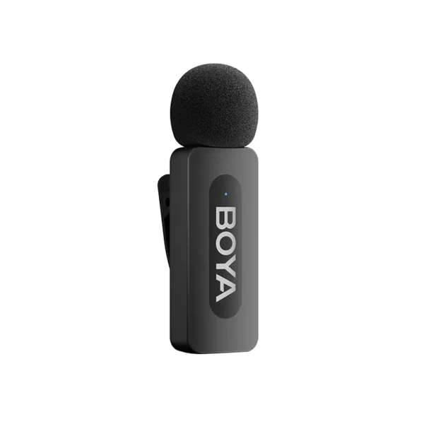 BOYA BY-V3 Combo 2.4 GHz Dual-Channel Wireless Microphone with Charging Case For ( Andriod Type C & I Phone Lighting ) With 3 Year Warranty - image 5