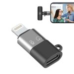 C type To I phone ( Lighting ) Port Converter For Microphone Connectivity