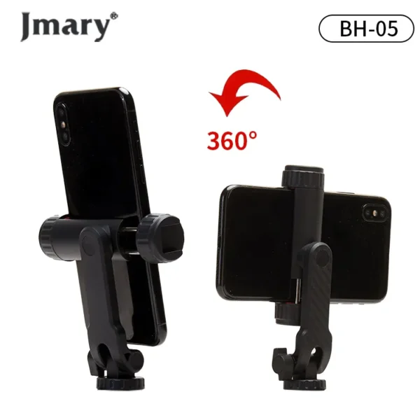 Jmary BH-05 Double Cold Shoe Extension Mobile Holder - image 4
