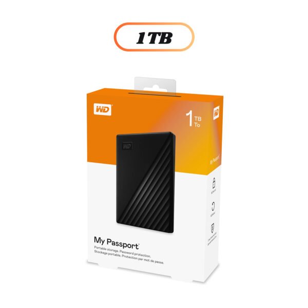WD My Passport 1TB External USB 3.0 Portable Hard Drive - image 3