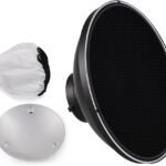Beauty Dish 45cm Reflector with Honey Comb Grid
