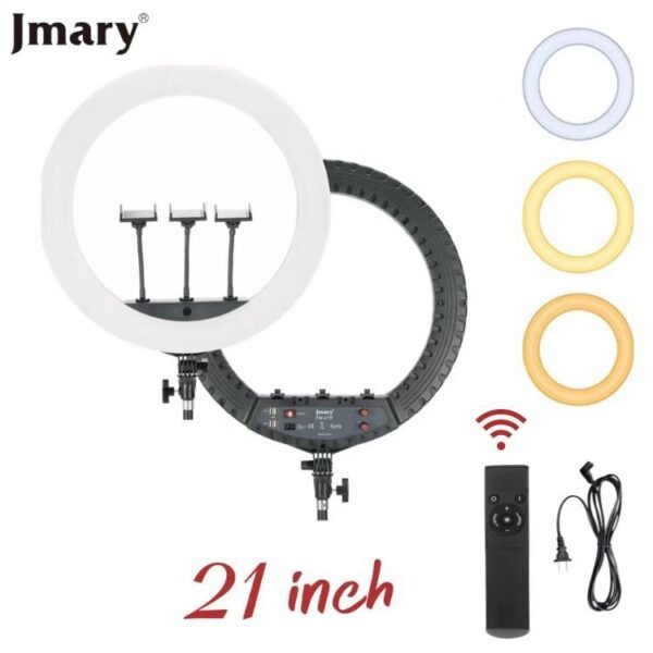 Jmary Ring Light FM-21R 21″Inch With Jmary MT-75 Stand - image 2