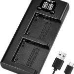 Caisi Dual Charger V615  For NP F550, F970,F980 LED & Camera Battery