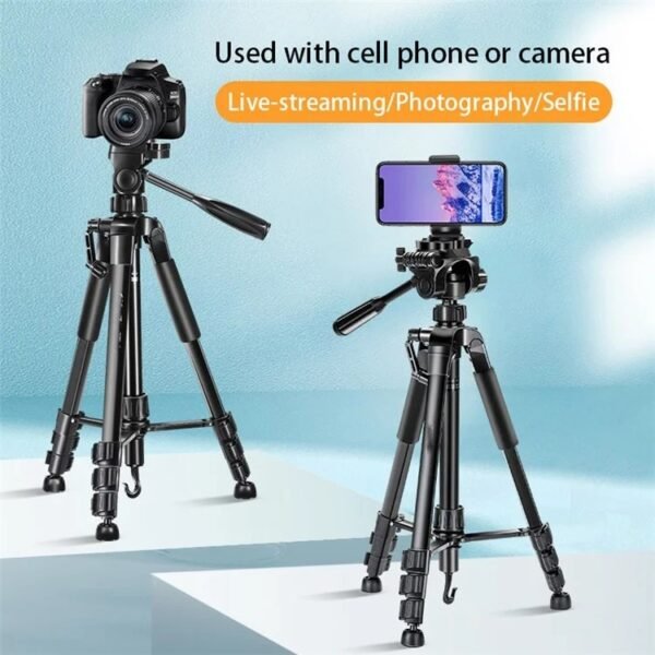 Caisi ST-666 Mobile & Camera Tripod With VIP Mobile Holder - image 3