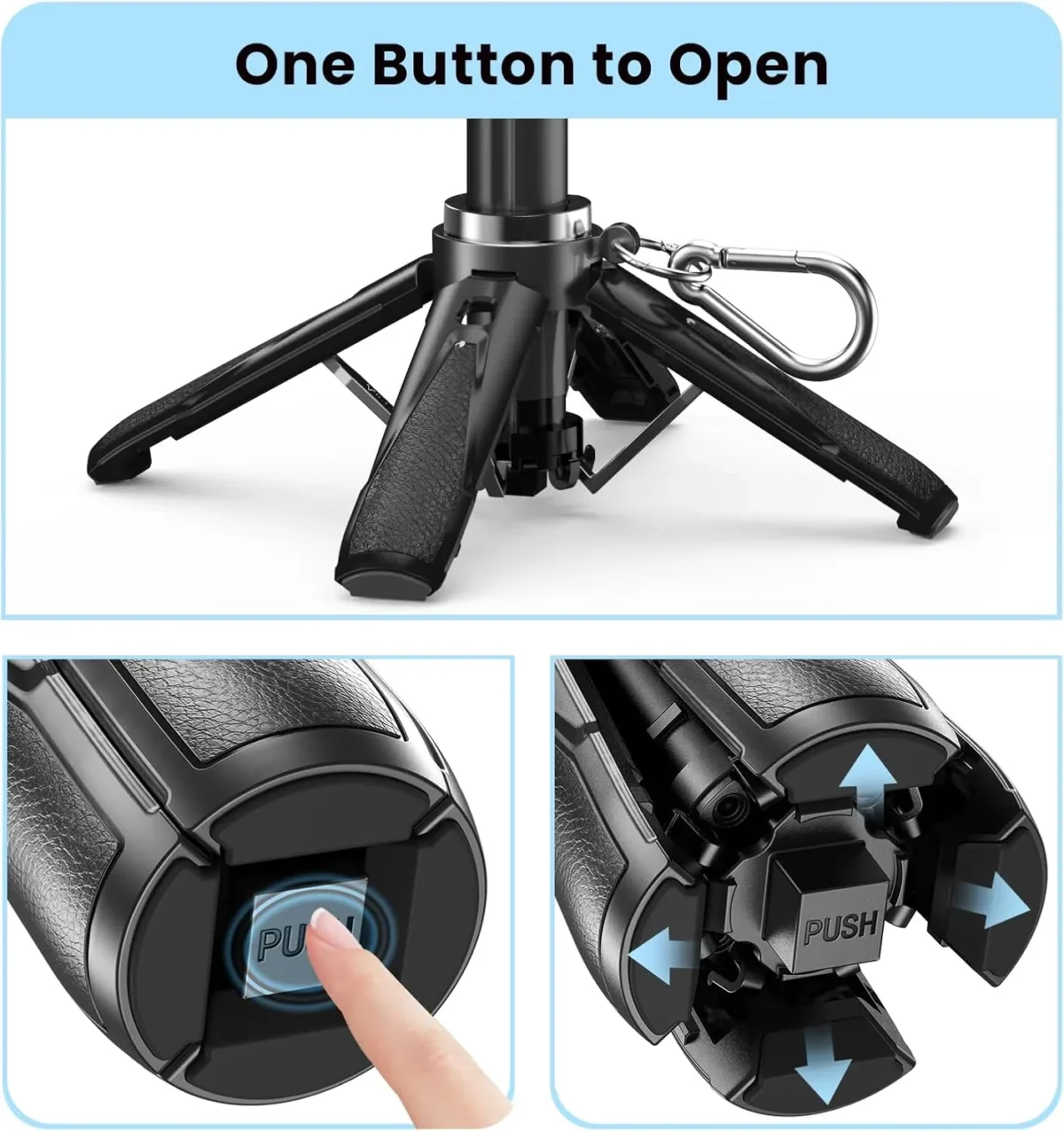 Jmary MT-18 Mini Selfie Stick with Bluetooth Remote