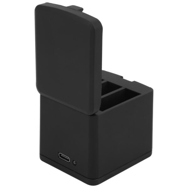 Gopro Caisi 2 batteries & 3 charging Case  For Hero 9,10,11 - image 2