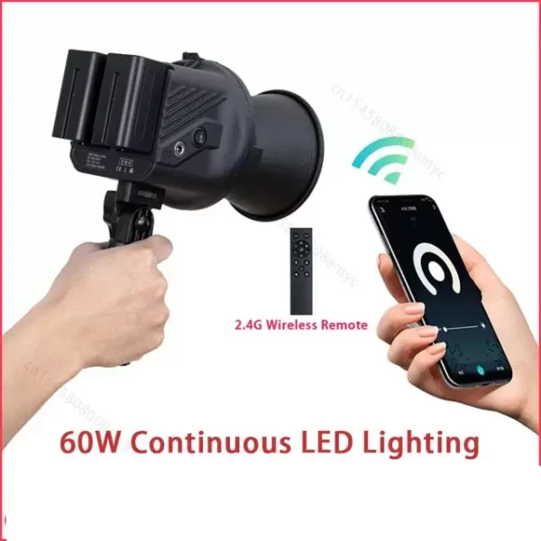ZSYB CL-80Bi Bi-Color 3200-5600K LED Light Video Light 80W Professional Continues light For Photography and Videography - image 6